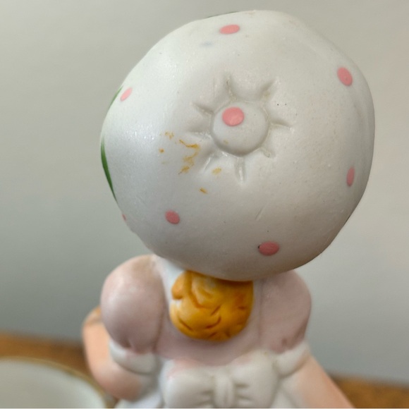 💕2/$20💕 Vintage Jasco Strawberry Patches Ceramic Votive Candle holder - Picture 8 of 11